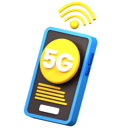 Réseau 5g  3D Icon