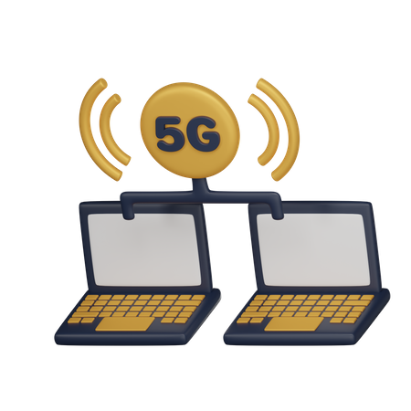 Réseau 5g  3D Icon