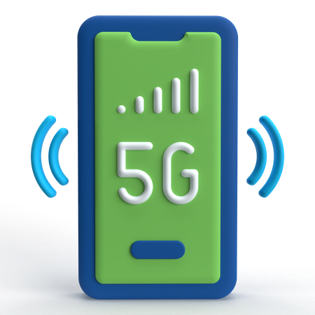 Réseau 5G  3D Icon