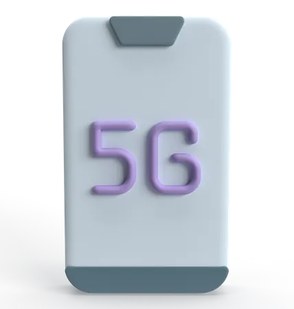 Réseau 5G  3D Icon