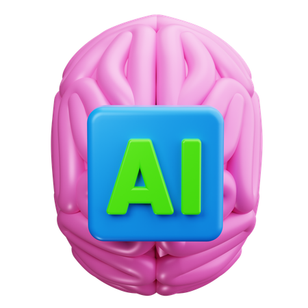 Réseau neuronal  3D Icon