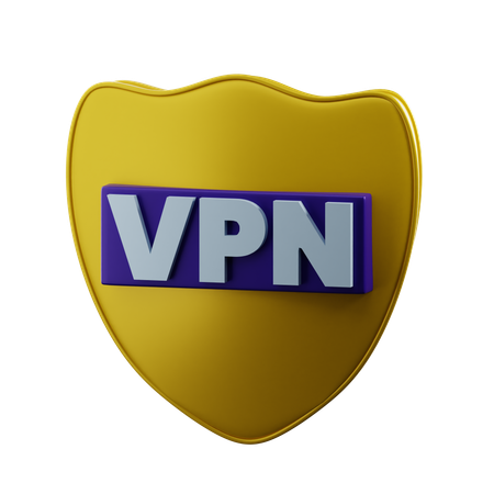 Réseau VPN  3D Icon