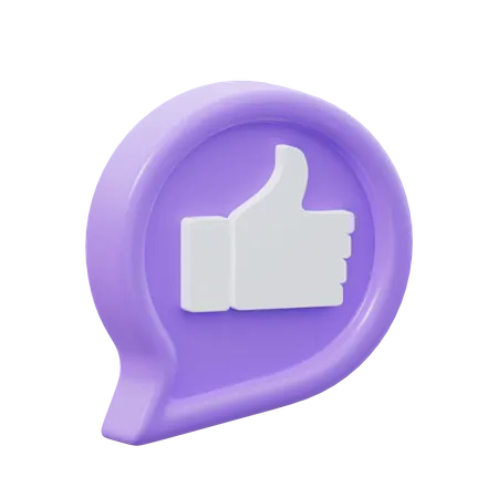 Réseaux sociaux  3D Icon