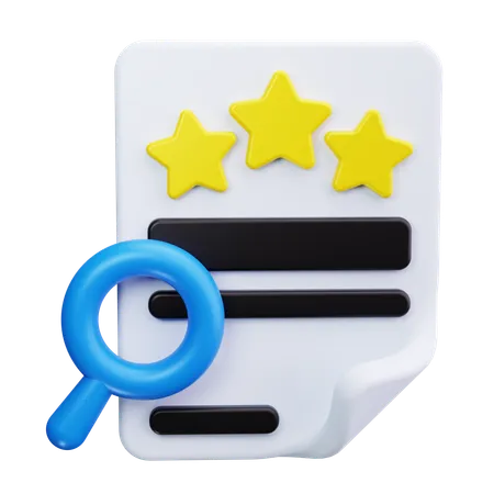 Revisar  3D Icon