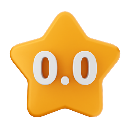 Reseña con calificación de 0 estrellas  3D Icon