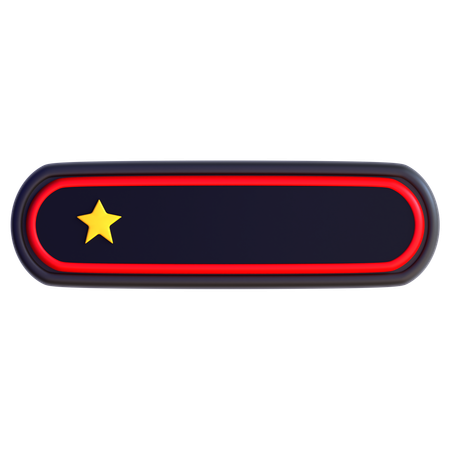Reseña de una estrella  3D Icon