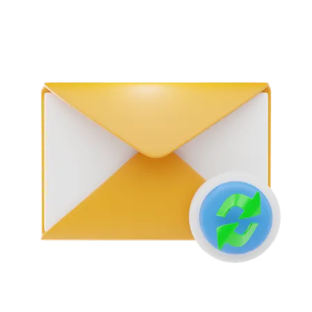 Resend Email  3D Icon