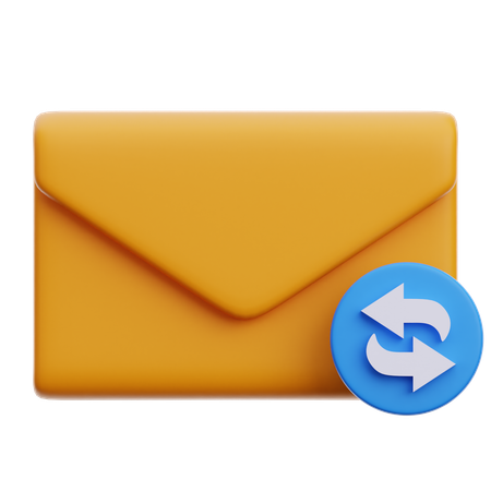 Resend Email  3D Icon