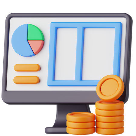 Agendamento digital  3D Icon