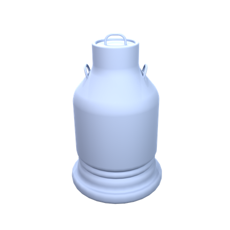 Tank à lait  3D Icon