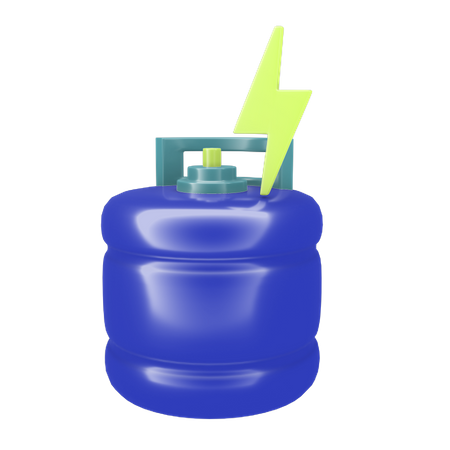 Réservoir de gaz naturel  3D Icon