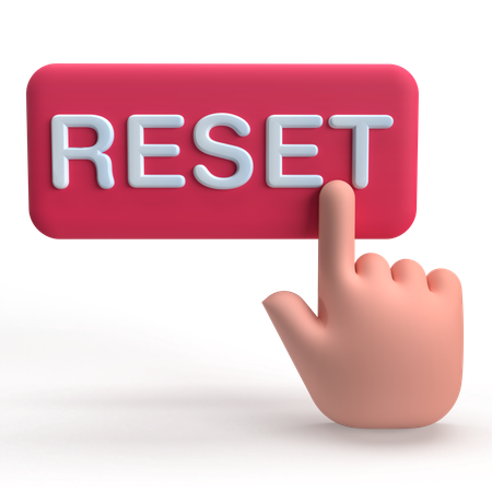 Reset  3D Icon