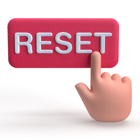 Reset  3D Icon