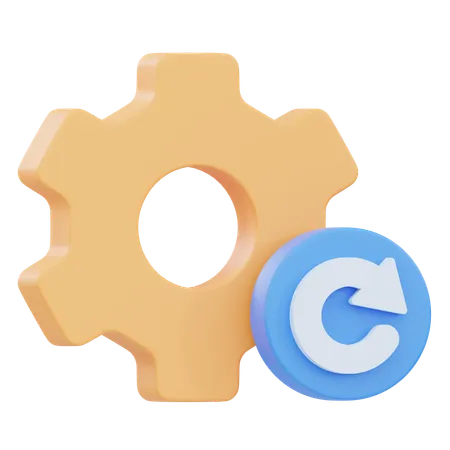Reset  3D Icon