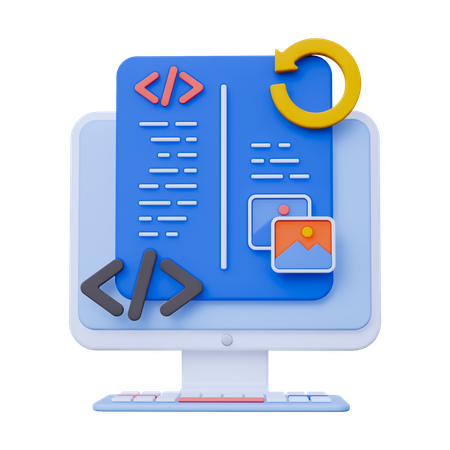 Redefinir programação  3D Icon