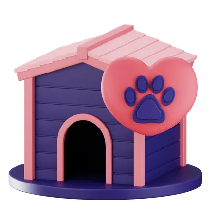 Resgate de animais de estimação  3D Icon