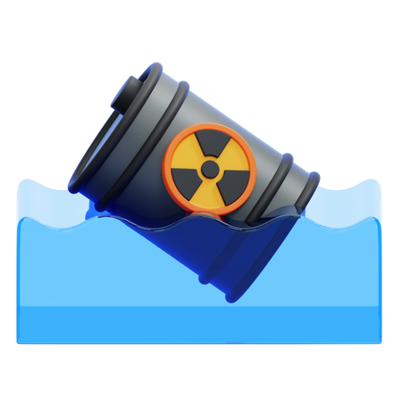 Lixo tóxico  3D Icon