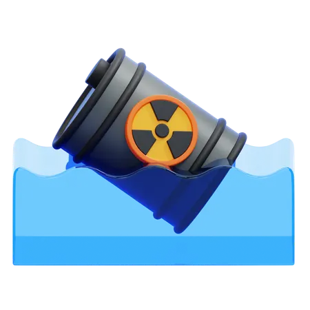 Lixo tóxico  3D Icon