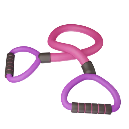 Resistance Band  3D Icon