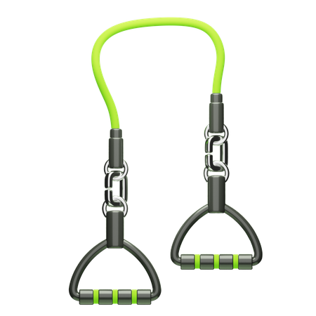 Resistance Band Set  3D Icon