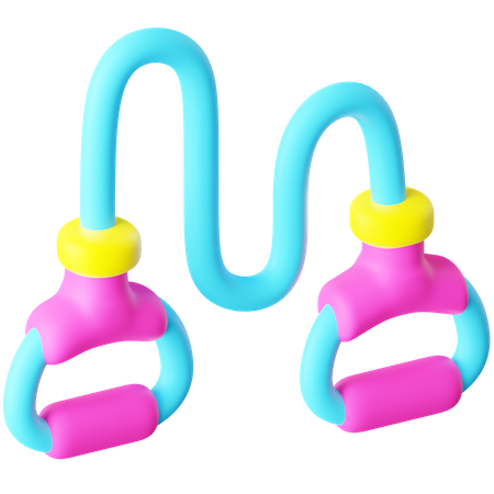 Resistance Bands  3D Icon