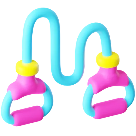 Resistance Bands  3D Icon