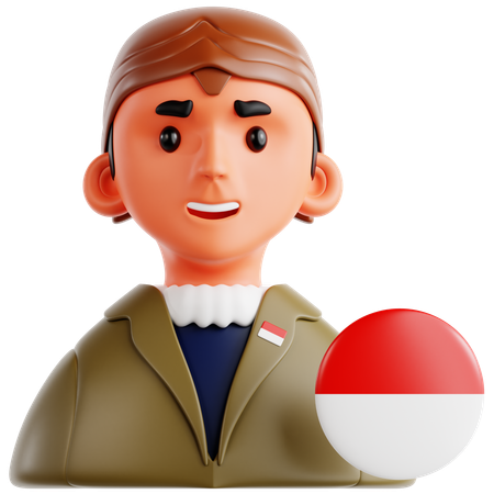 Resistance General  3D Icon