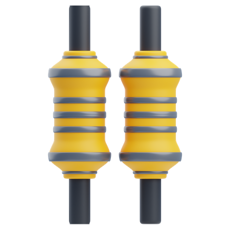 Resistor  3D Icon