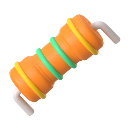 Resistor  3D Icon