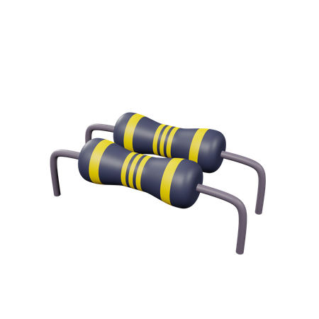 Resistor  3D Icon