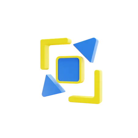 크기 조정  3D Icon