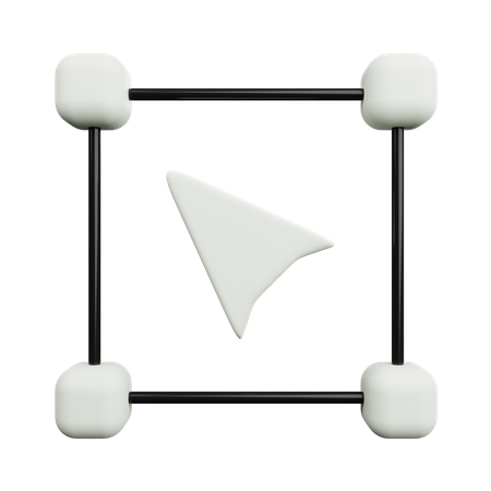 Resize  3D Icon