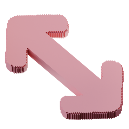 Resize  3D Icon