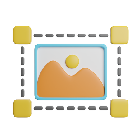 Resize  3D Icon