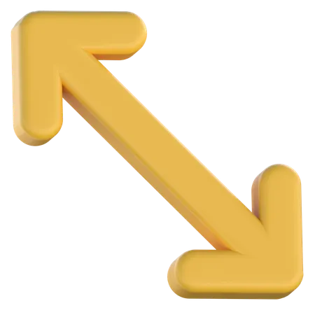 Resize  3D Icon