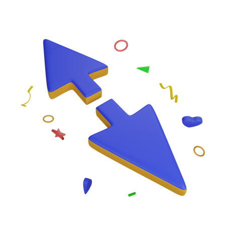 Resize  3D Icon