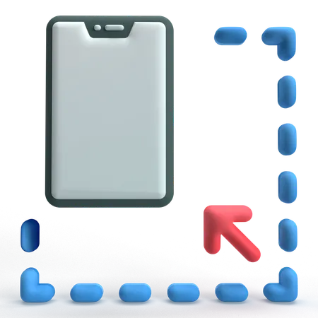 화면 크기 조정  3D Icon