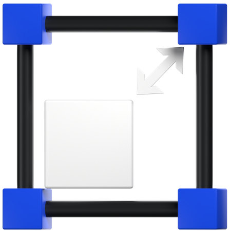 Resize Tool 3D Icon