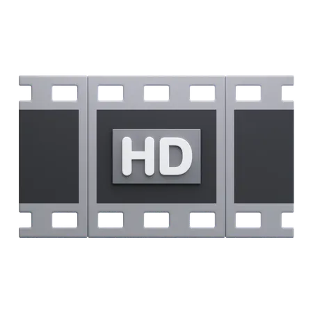 Resolução HD  3D Icon