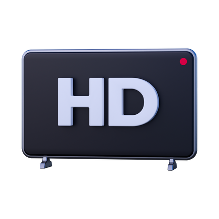Resolução HD  3D Icon