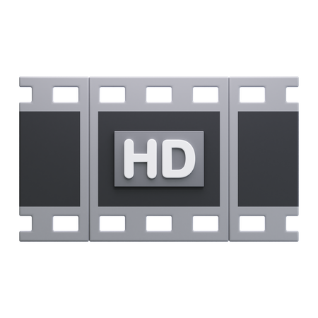Resolução HD  3D Icon