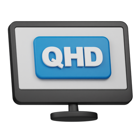 Resolución qhd  3D Icon