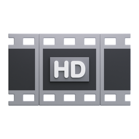 Résolution HD  3D Icon