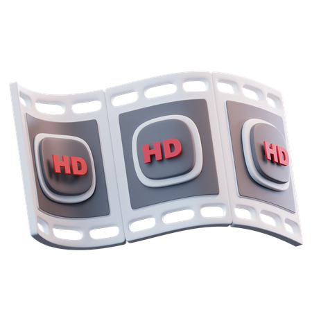 Résolution HD  3D Icon