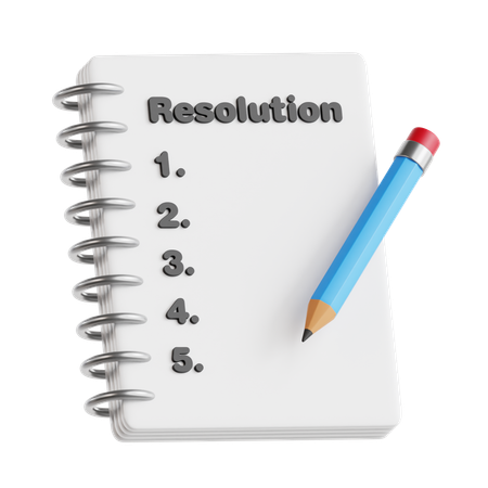 Resolution List  3D Icon
