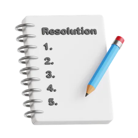 Resolution List  3D Icon