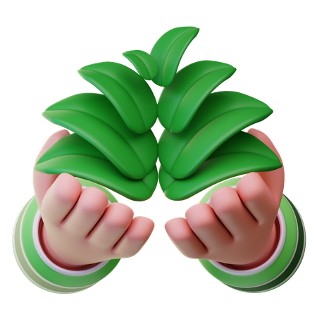 Respectueux de la nature  3D Icon