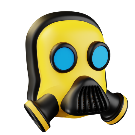Respirator Mask  3D Icon