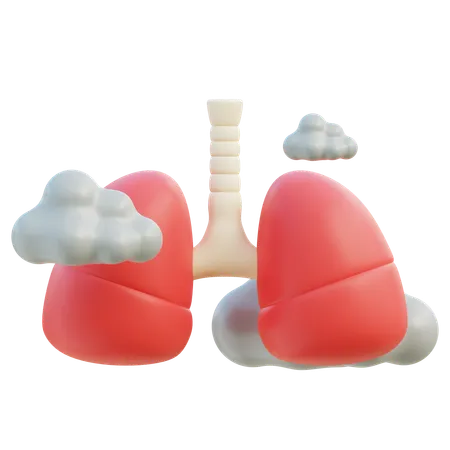 Respiratory Health  3D Icon