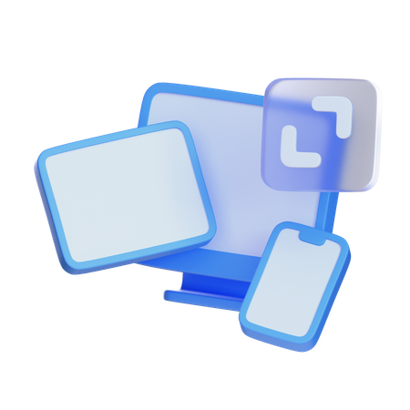Responsive  3D Icon